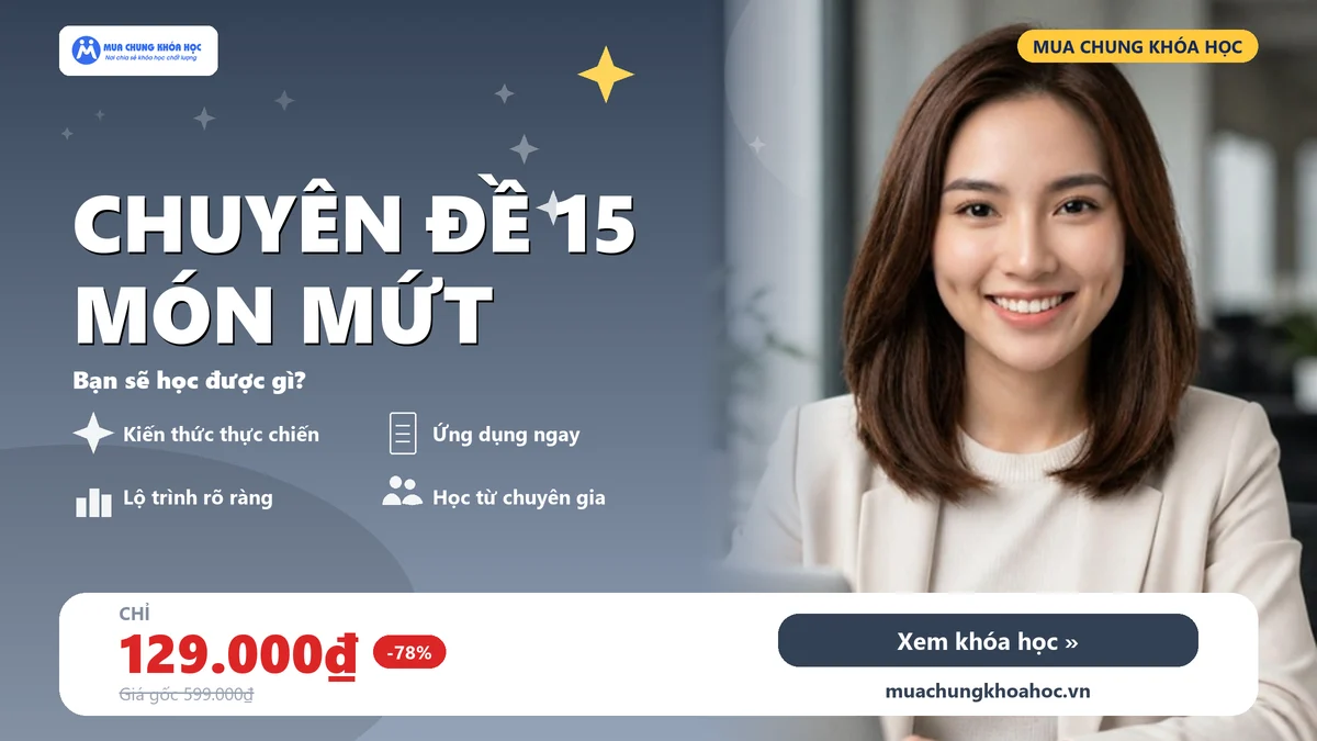 Chuyên Đề 15 Món Mứt