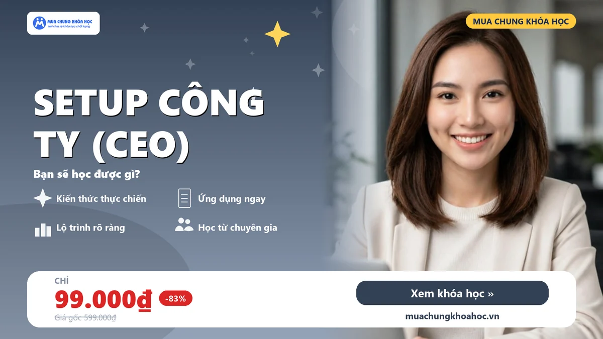 Setup Công ty (CEO)