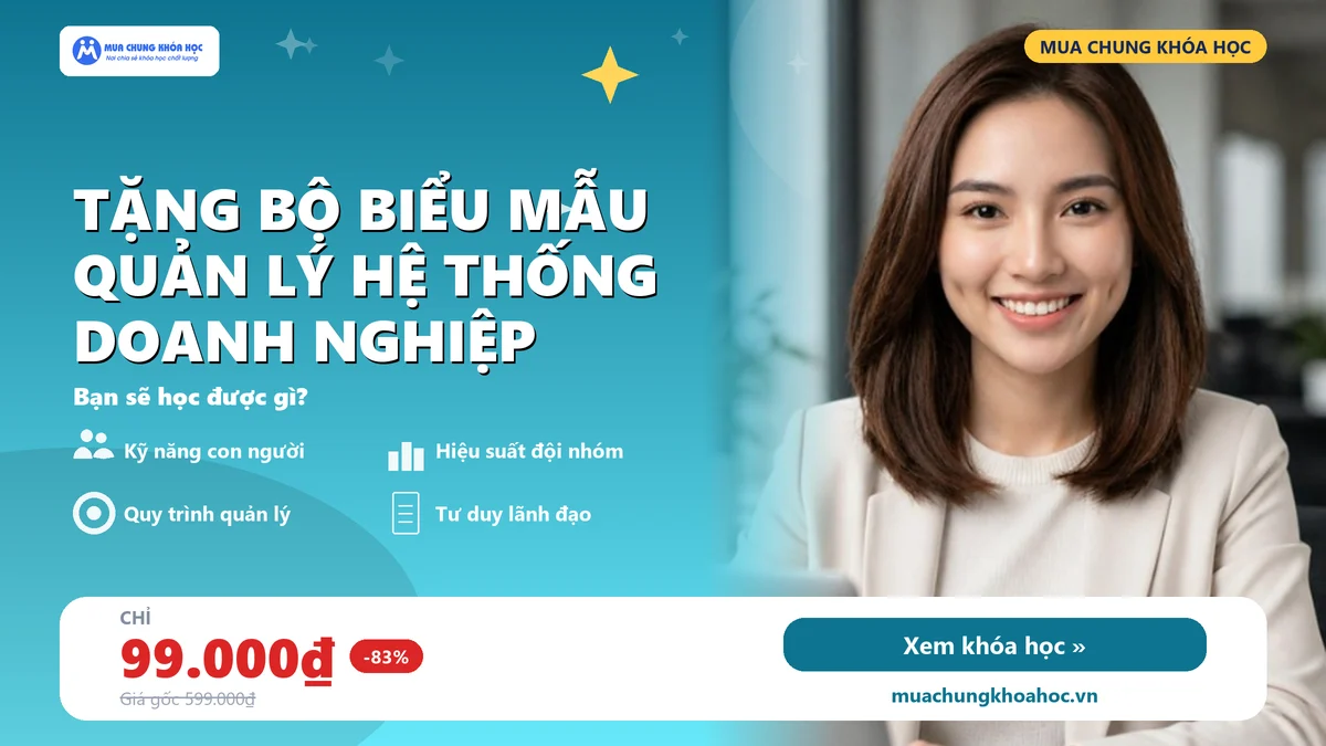 Tặng bộ biểu mẫu Quản lý hệ thống Doanh nghiệp
