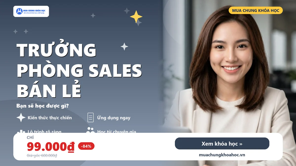 Trưởng Phòng Sales Bán Lẻ