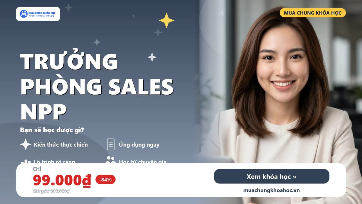 Trưởng Phòng Sales NPP