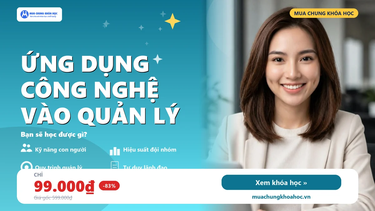Ứng dụng Công nghệ vào Quản lý