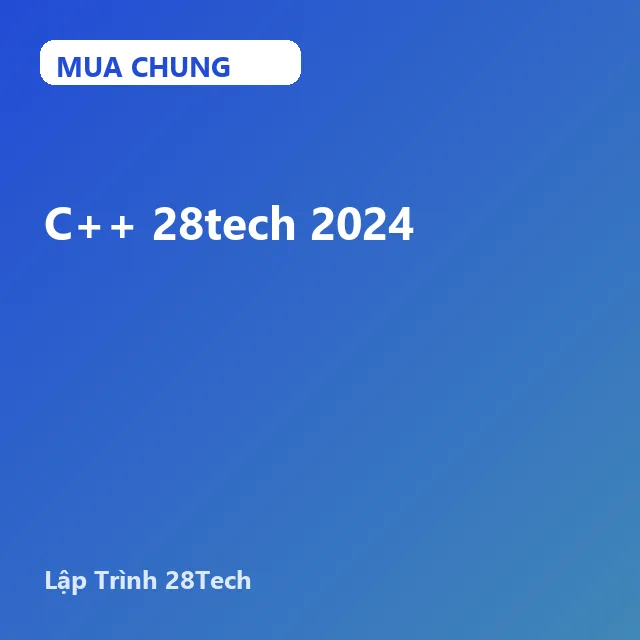 C++ 28tech 2024