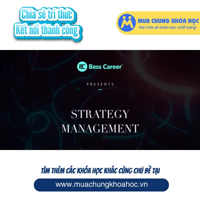 GBN57 Strategy Management - Quản trị chiến lược, la bàn dẫn nối doanh nghiệp