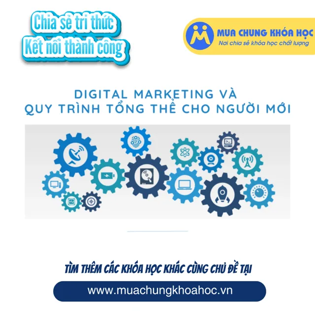 GMK01 - Digital Marketing và Quy trình Tổng thể cho người mới bắt đầu