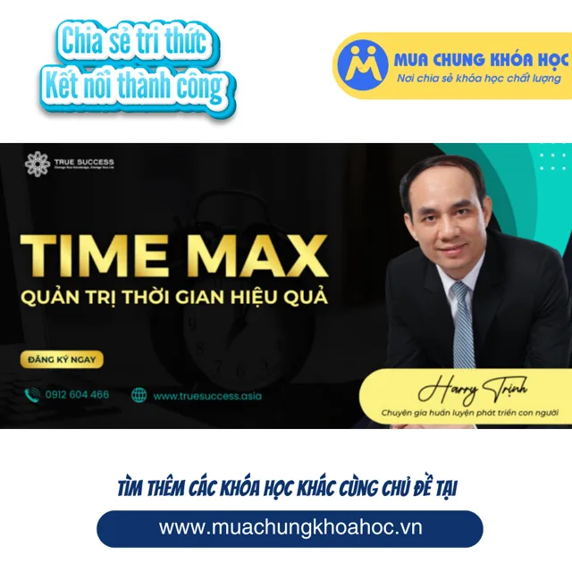 GQL63 Time Max - Quản trị thời gian hiệu quả