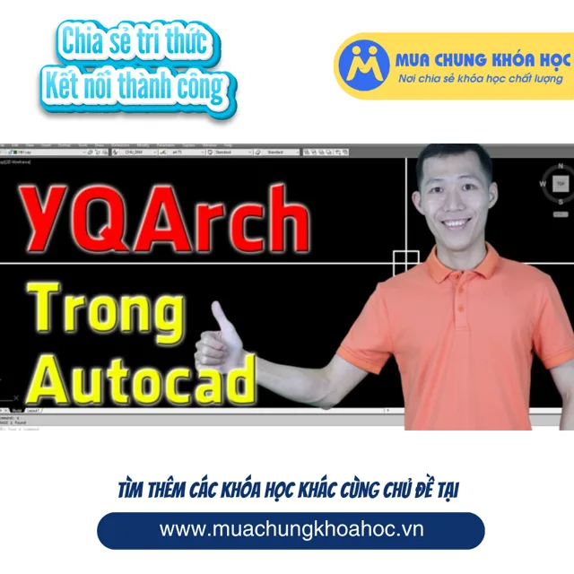 GTK38 YQArch trong Autocad
