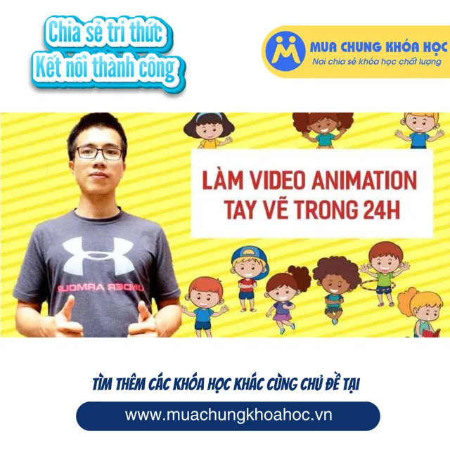 Làm video animation dạng tay vẽ trong 24h