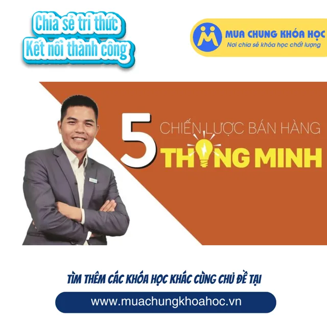 Năm Chiến Lược Bán Hàng Thông Minh