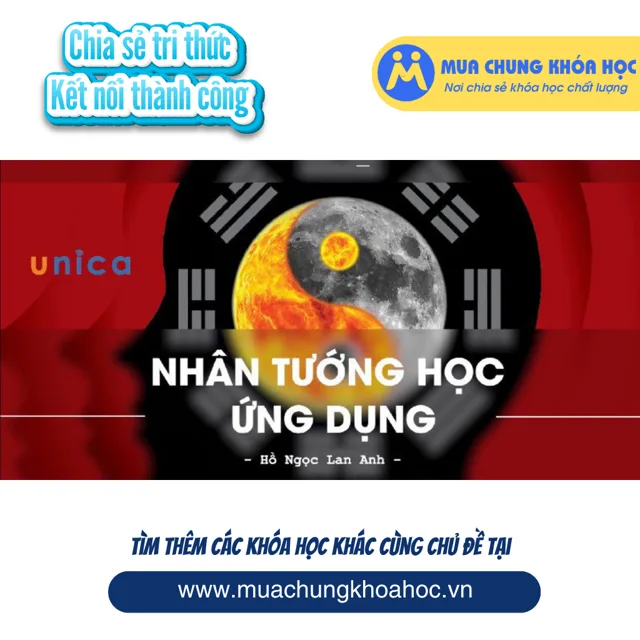 NHÂN TƯỚNG HỌC ỨNG DỤNG