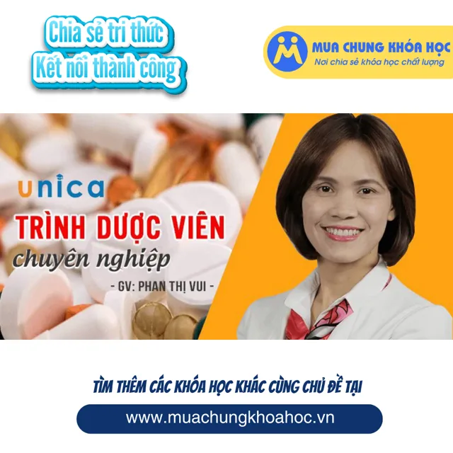 TRÌNH DƯỢC VIÊN CHUYÊN NGHIỆP