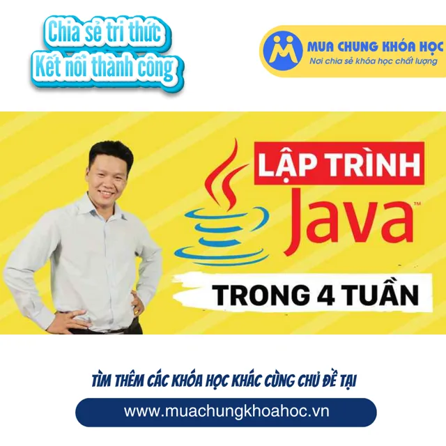 UCNT20. Lập trình Java trong 4 tuần