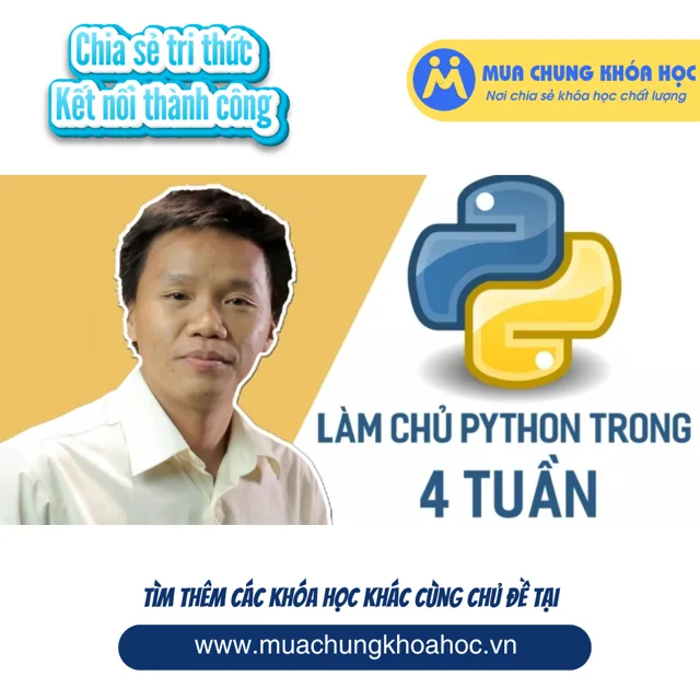 UCNT30. Làm chủ Python trong 4 tuần