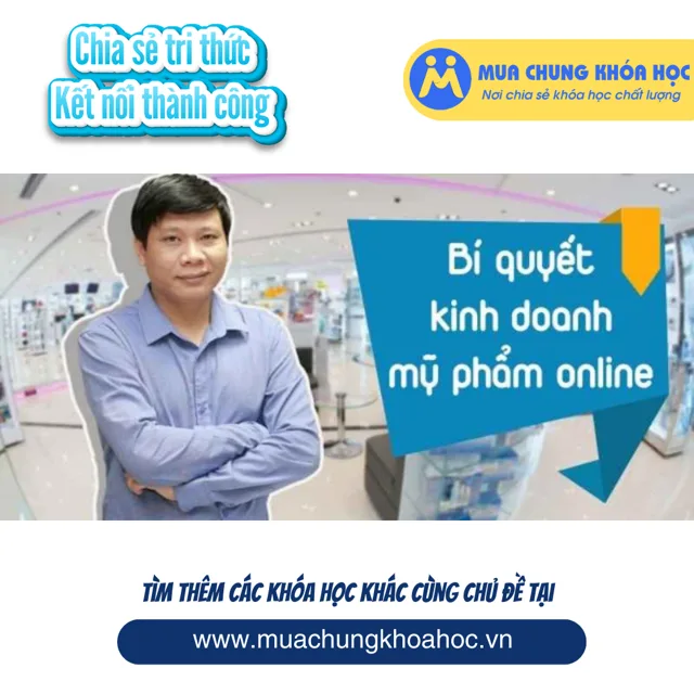 UKD04. Kinh doanh mỹ phẩm online