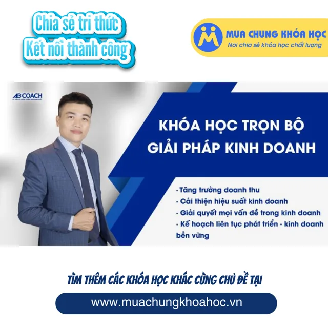 UKD124. Trọn bộ giải pháp kinh doanh