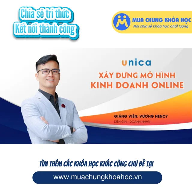 UKD138. Xây dựng mô hình kinh doanh online