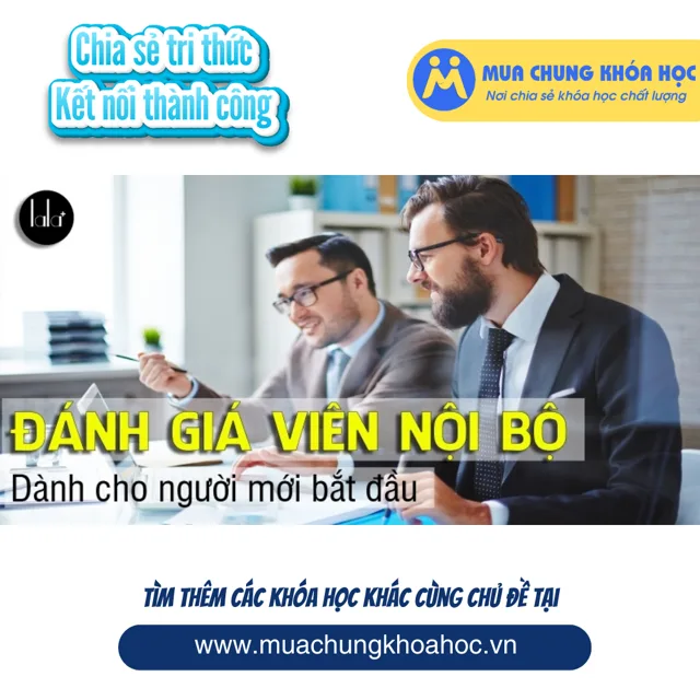 UKD160 Đánh giá viên nội bộ - Dành cho người mới bắt đầu