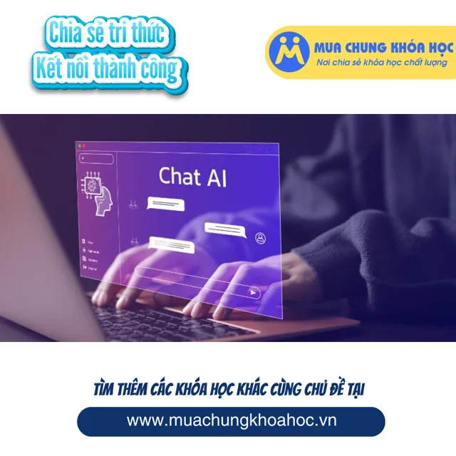 UKD185 Khóa học ChatGPT 12 cách kiếm tiền và x10 năng suất công việc