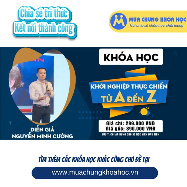 UKD26. Khởi nghiệp thực chiến từ A-Z