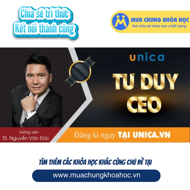 UKN129. Tư duy CEO