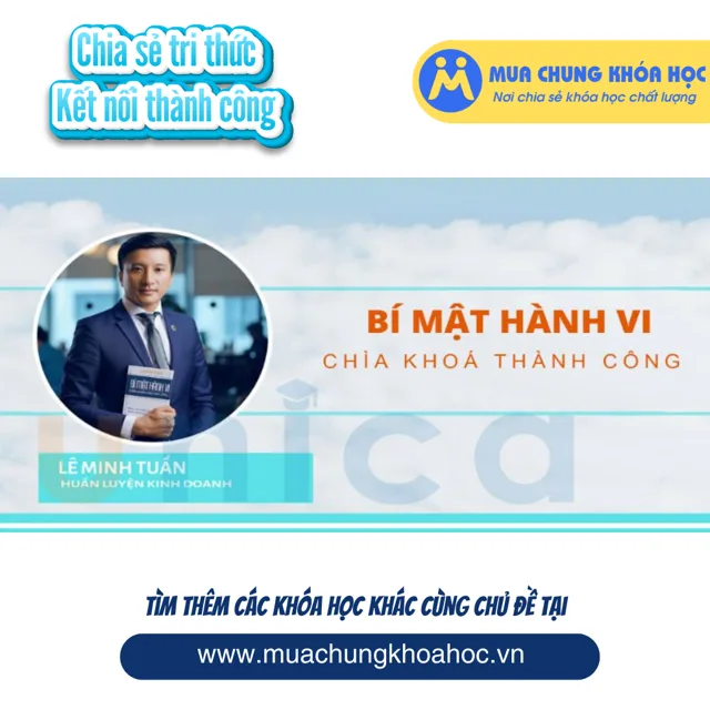UKN141. Bí mật hành vi - Chìa khóa thành công