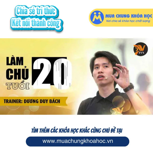 UKN17. Làm chủ tuổi 20