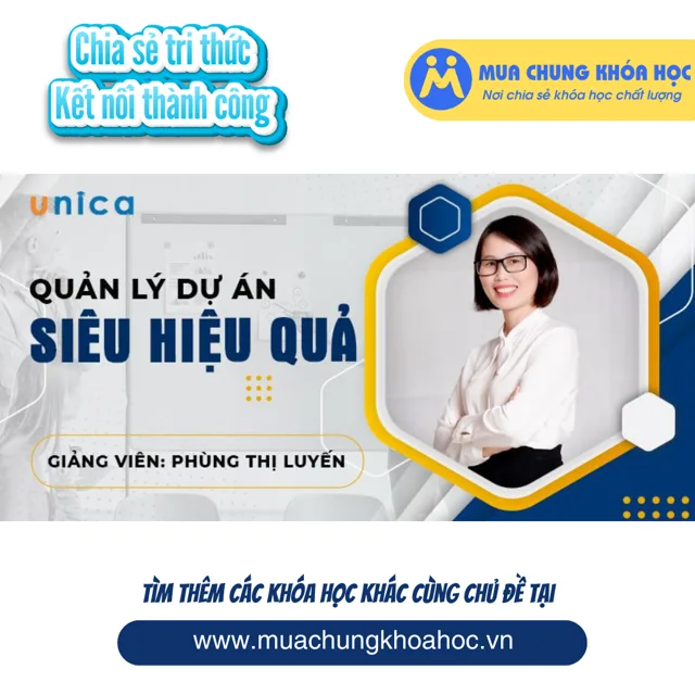 UKN184 Quản lý dự án siêu hiệu quả