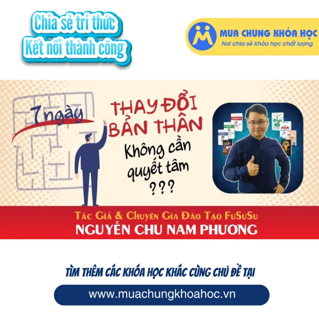 UKN189 7 Ngày Thay Đổi Bản Thân Không Cần Quyết Tâm