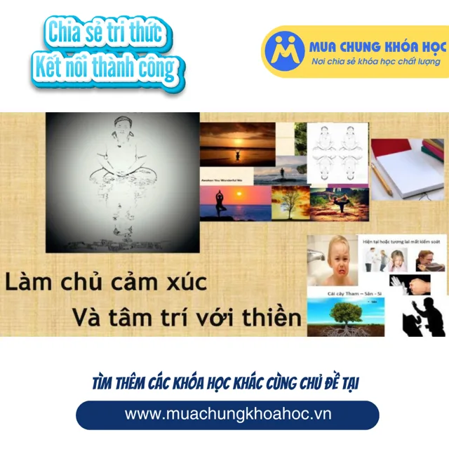 UKN84. Tham, sân, si và thiền trong quản trị cảm xúc