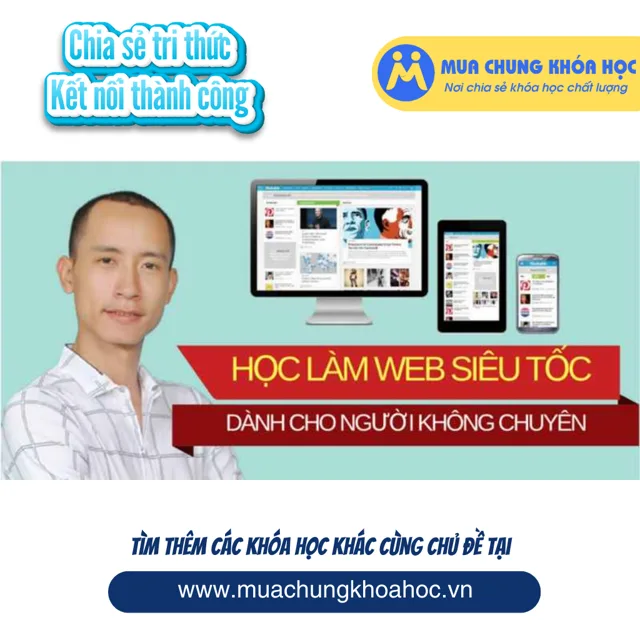 UMK04. Hướng dẫn làm web Landing Page bán hàng đỉnh cao dành cho người không chuyên