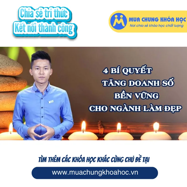 UMK20. 4 bí quyết tăng doanh số bền vững cho ngành làm đẹp