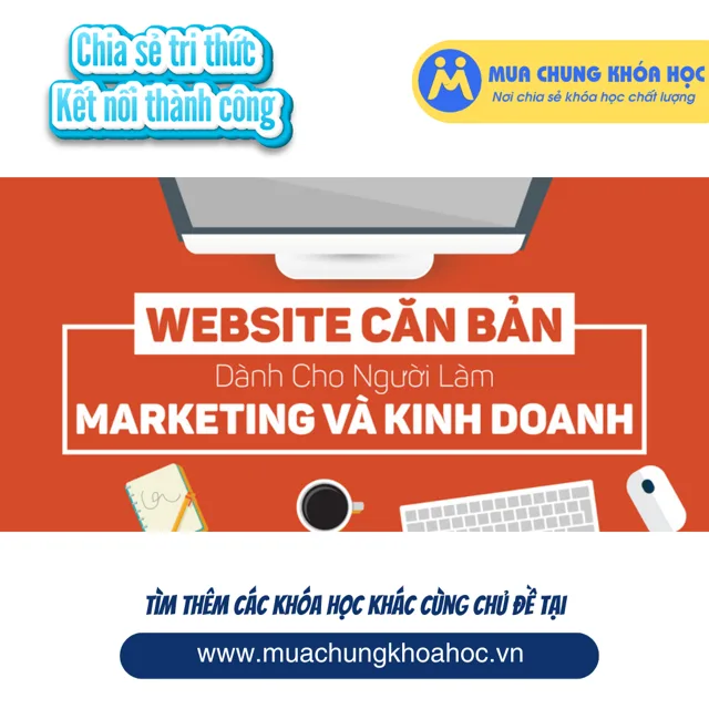 UMK24. Website căn bản dành cho người làm Marketing và Kinh doanh
