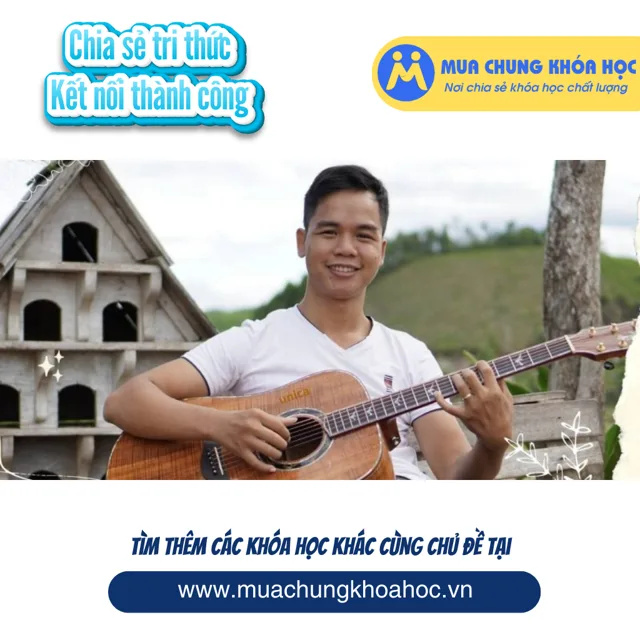 UPCS08. Fingerstyle guitar cho người mới bắt đầu