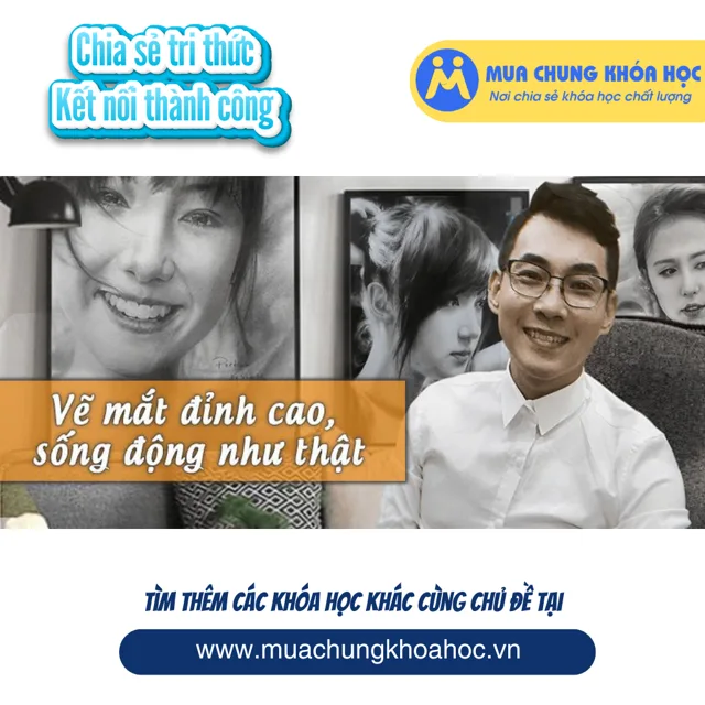 UPCS127. Vẽ mắt đỉnh cao, sống động như thật