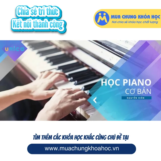 UPCS151. Học Piano cơ bản