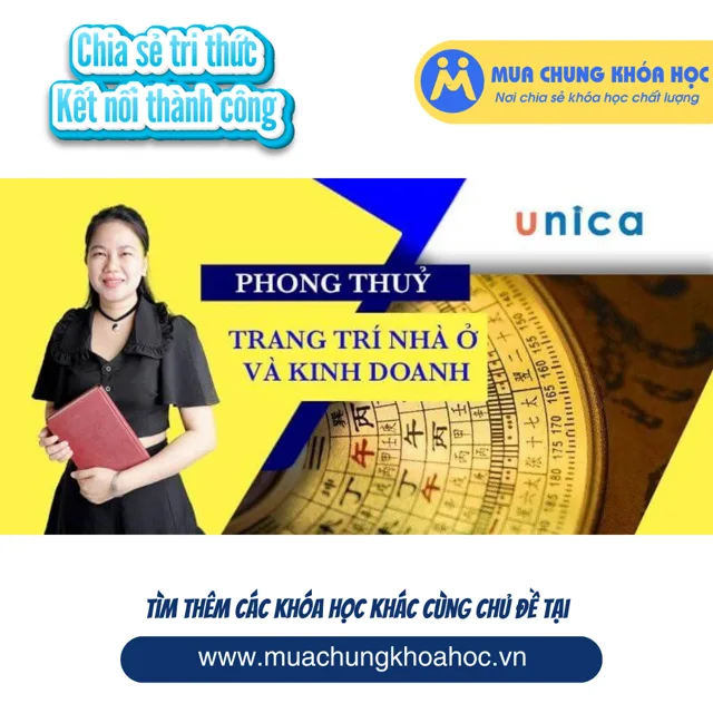 UPCS153. Phong thủy trang trí nhà ở và kinh doanh