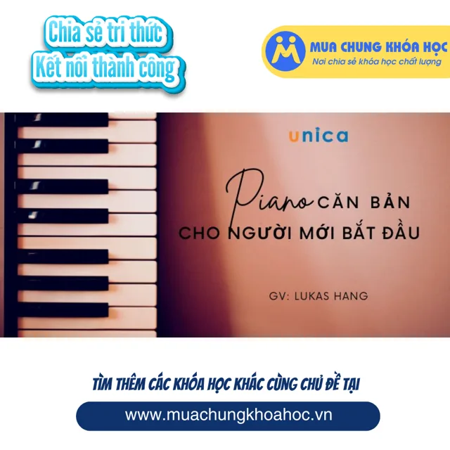 UPCS277 Piano căn bản cho người mới bắt đầu
