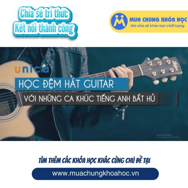 UPCS42. Học đệm hát Guitar với những ca khúc Tiếng Anh bất hủ