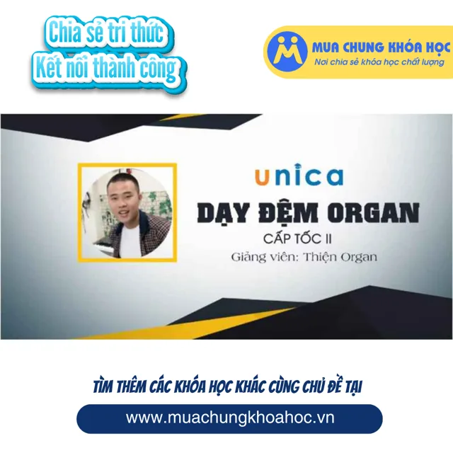 UPCS84. Dạy đệm Organ cấp tốc 2
