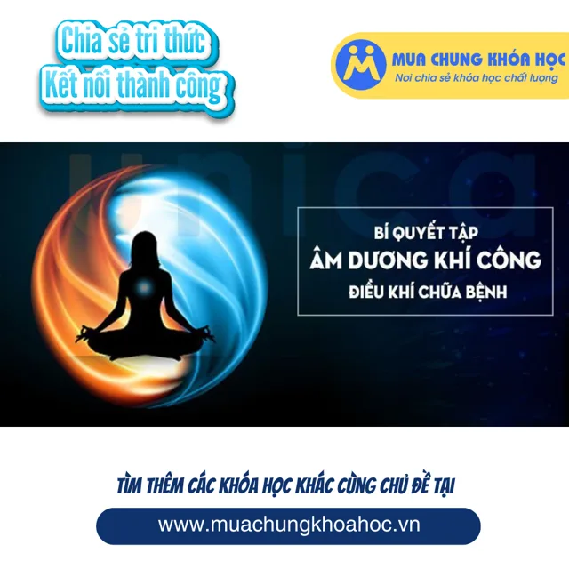 USK119. Bí quyết tập Âm Dương Khí Công điều khí chữa bệnh