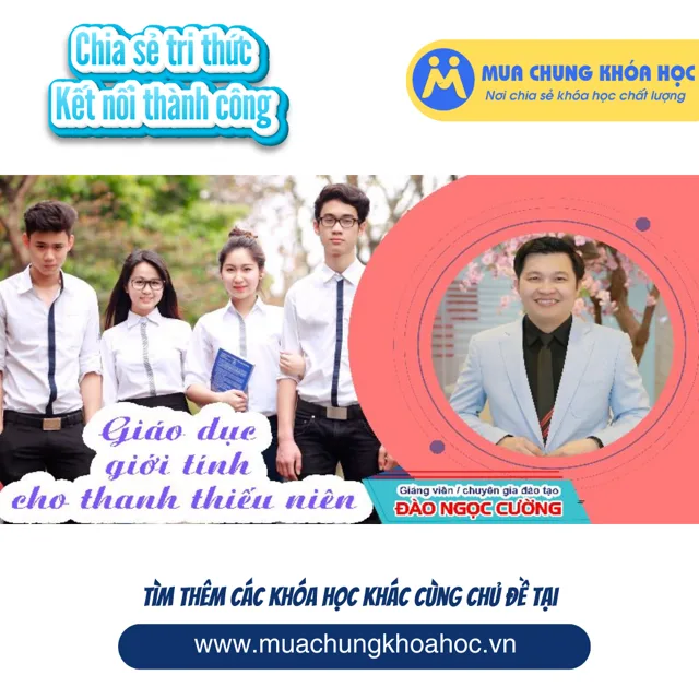 USK137. Giáo dục giới tính thanh thiếu niên