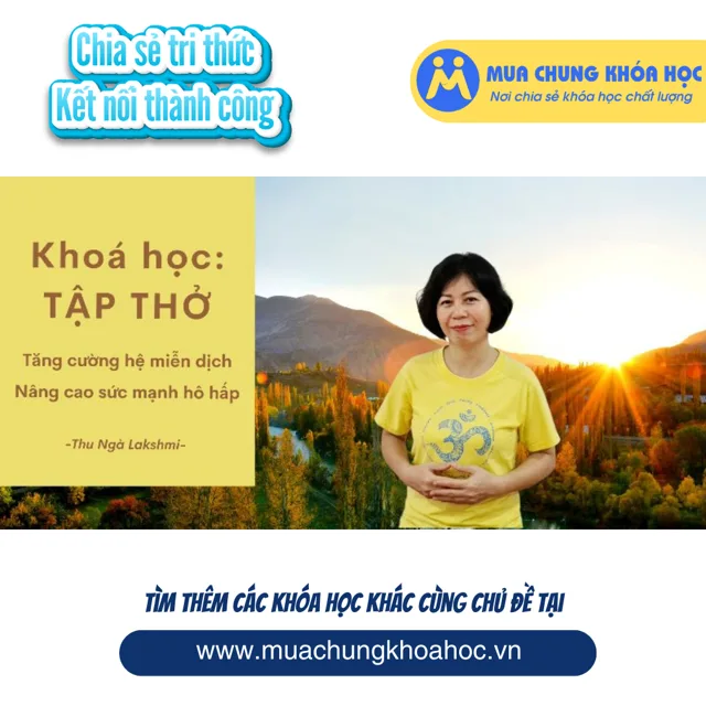 USK145. Tập thở-Nâng cao sức mạnh hô hấp, tăng cường miễn dịch