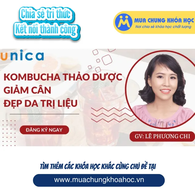 USK166. Kombucha Thảo Dược Trị Liệu