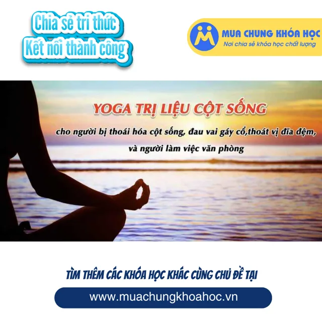 USK24. Yoga trị liệu cột sống