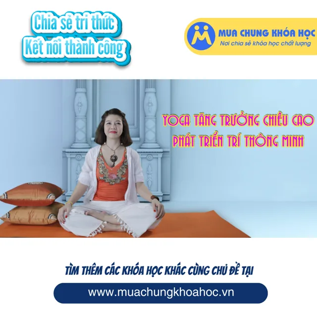 USK28. Yoga tăng trưởng chiều cao - Phát triển trí thông minh