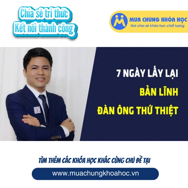 USK52. 7 Ngày lấy lại bản lĩnh đàn ông thứ thiệt