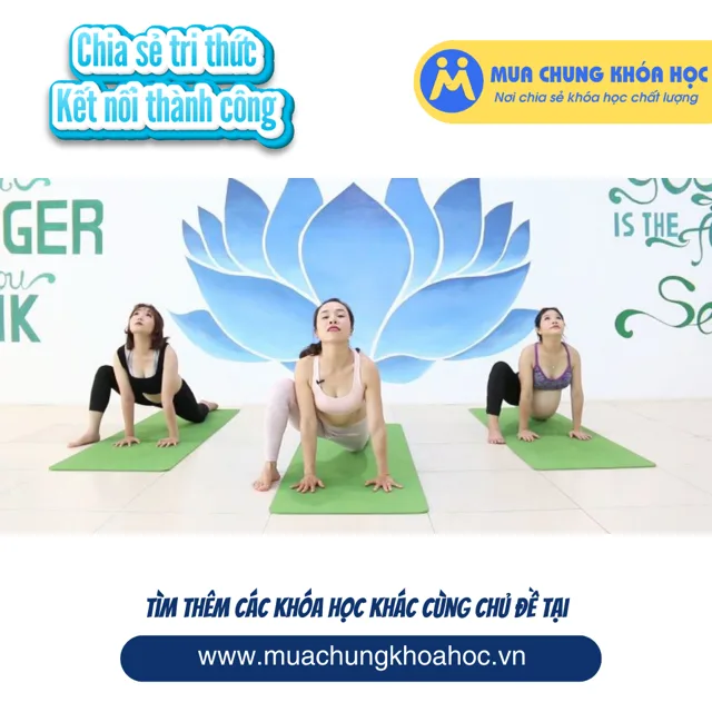 USK60. Yoga bầu mẹ khỏe - con thông minh