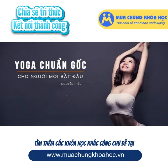 USK64. Yoga chuẩn gốc cho người mới bắt đầu