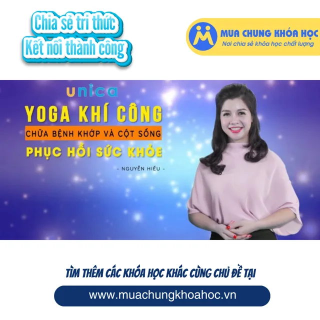 USK65. Yoga khí công chữa bệnh khớp và cột sống phục hồi sức khỏe