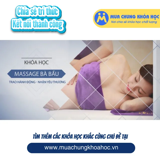 USK79. Massage dành cho mẹ bầu